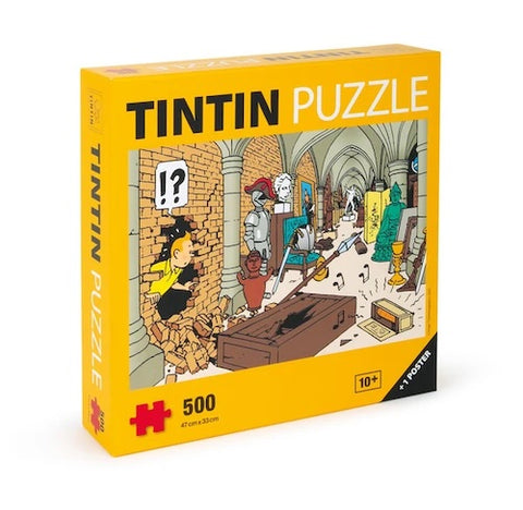 TINTIN 500 Piece Jigsaw - Moulinsart Cellar - 47 x 33cm
